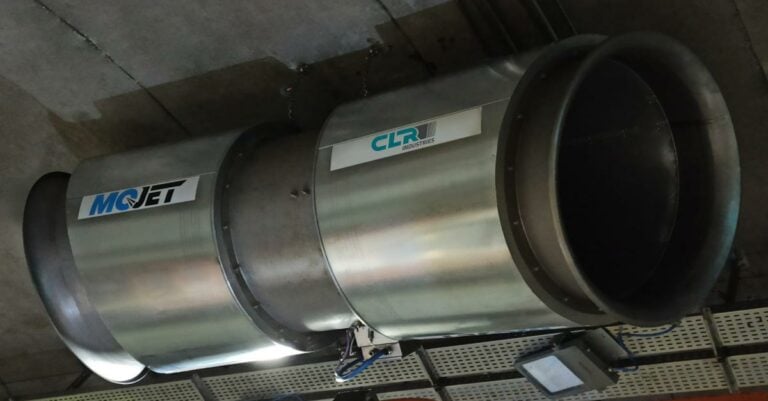 Silenziatori MoJet® per la Ventilazione nei Tunnel